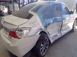 2014 HONDA ACCORD SPORT, 2.4L, AT. WHITE, A25149